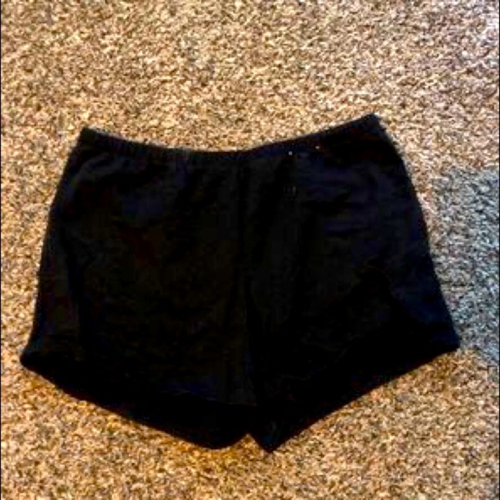 Black shirt shorts